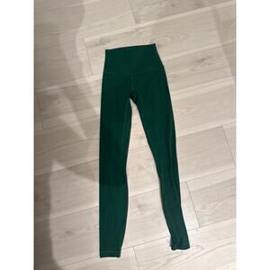 Lululemon wunder under Everglades green size 2